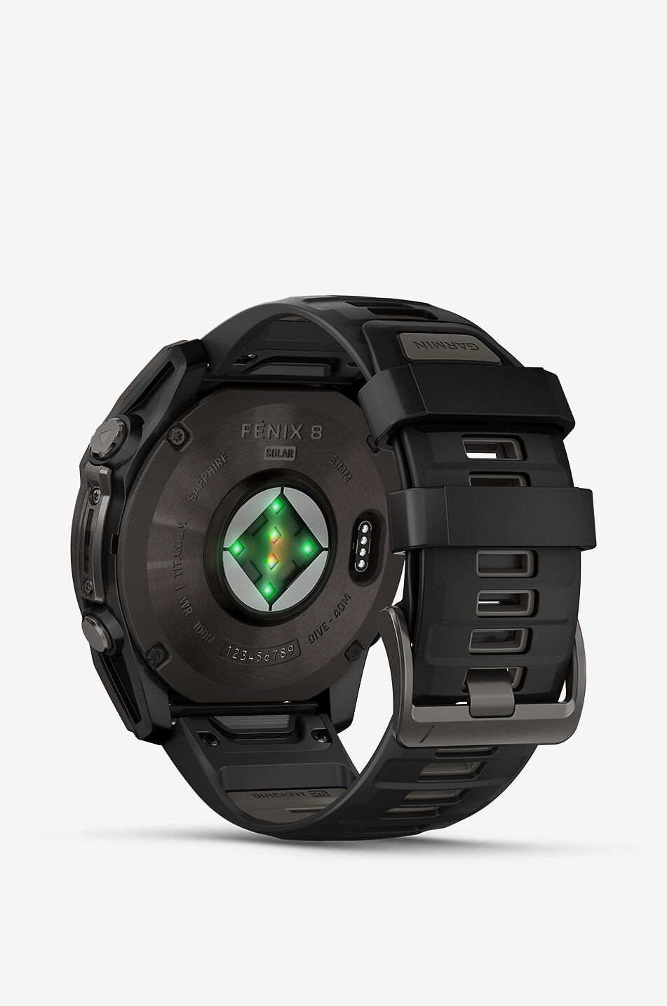 GARMIN Smartwatch fēnix 8 Solar Sapphire Unisex BUNT 5