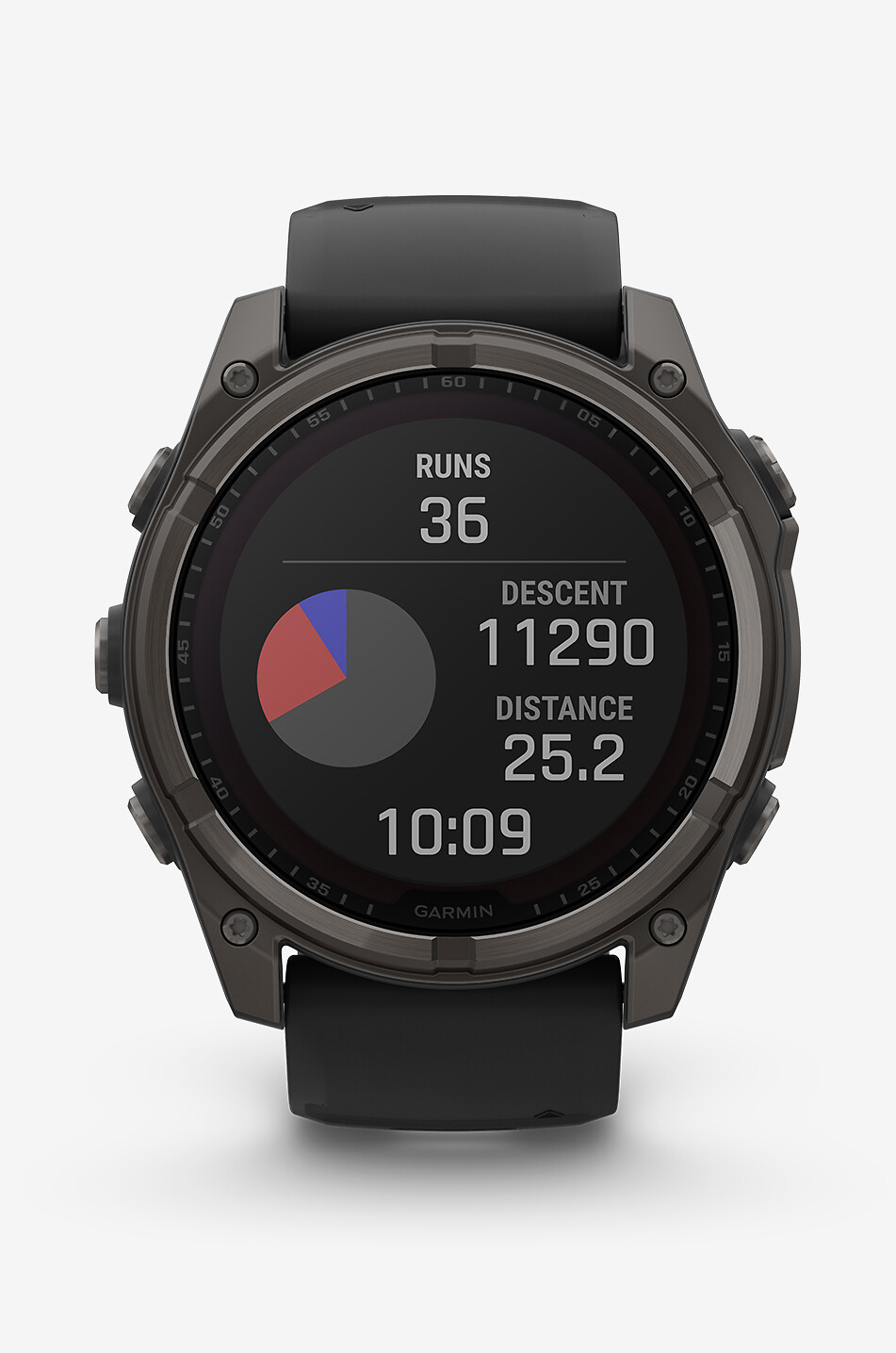 GARMIN Smartwatch fēnix 8 Solar Sapphire Unisex BUNT 8