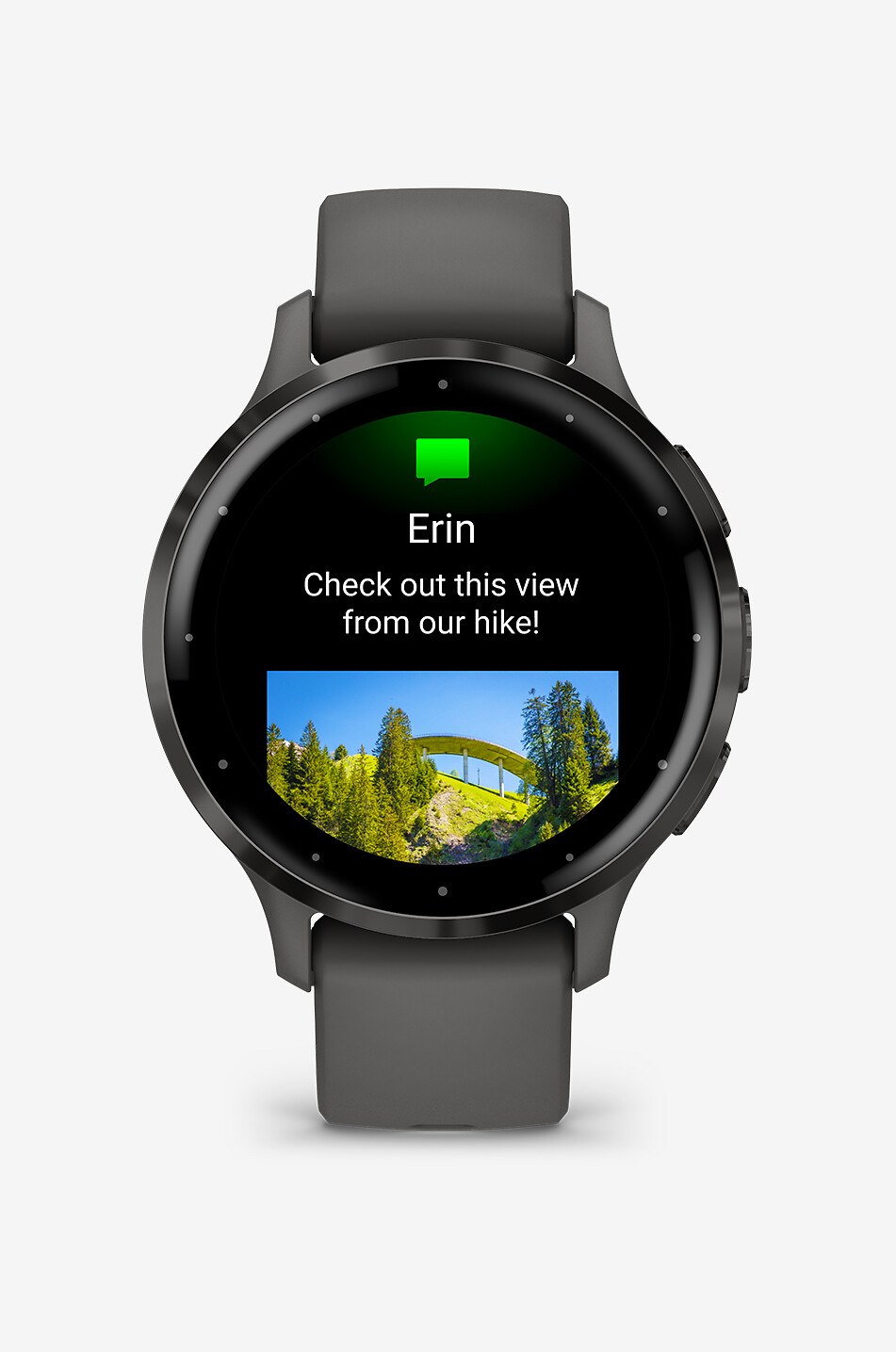 GARMIN Sport- und Fitness-Uhr Venu 3S Unisex DUNKELGRAU 2