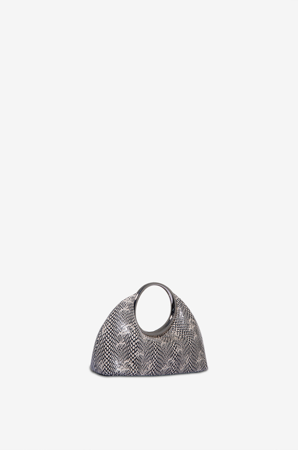 Handtasche aus Leder in Schlangenoptik Le petit Calino