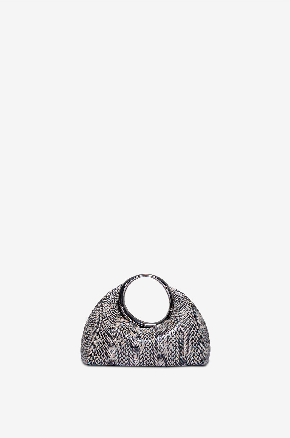Handtasche aus Leder in Schlangenoptik Le petit Calino