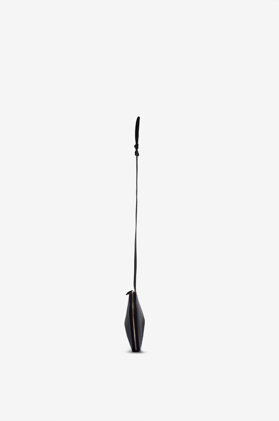 ALAÏA Sac porté épaule en cuir résille Le Coeur Femme NOIR 4
