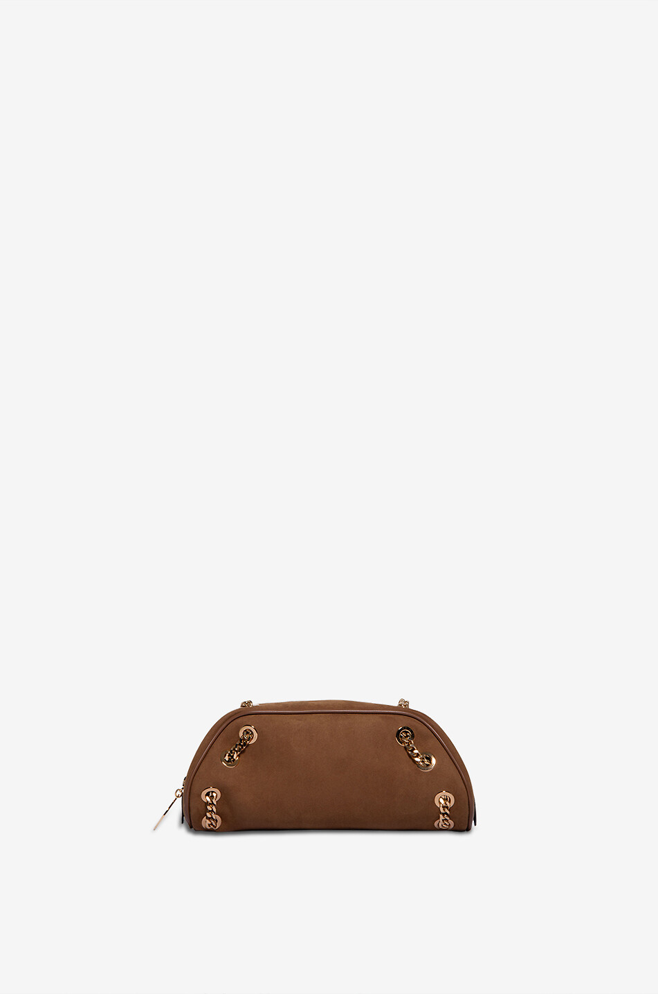 STELLA McCARTNEY Schultertasche aus Kunstwildleder Bowling Falabella Damen BRAUN 1