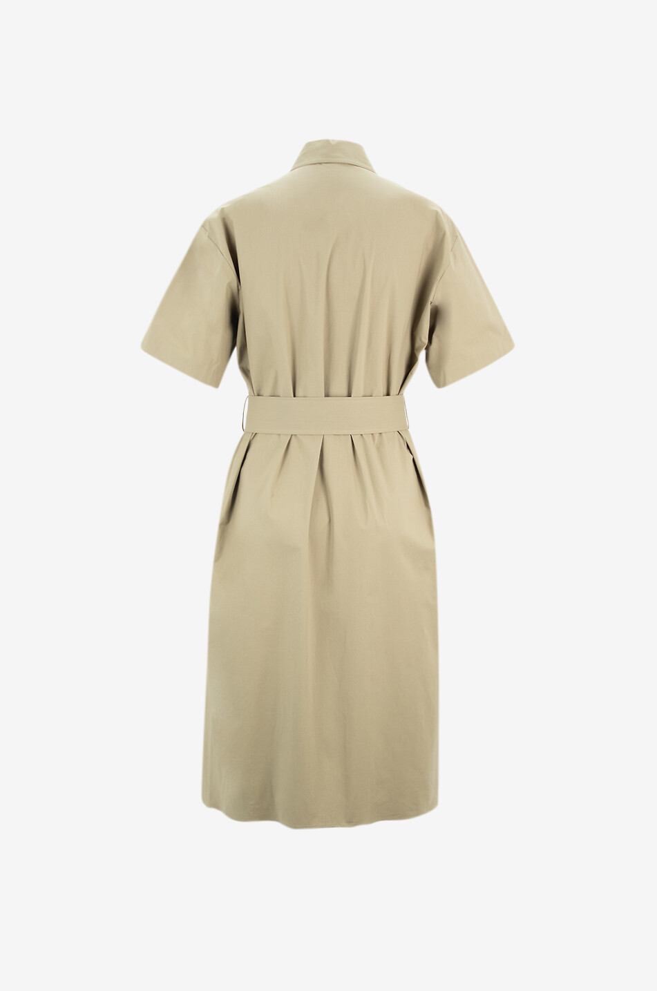 Noventa poplin midi tunic dress