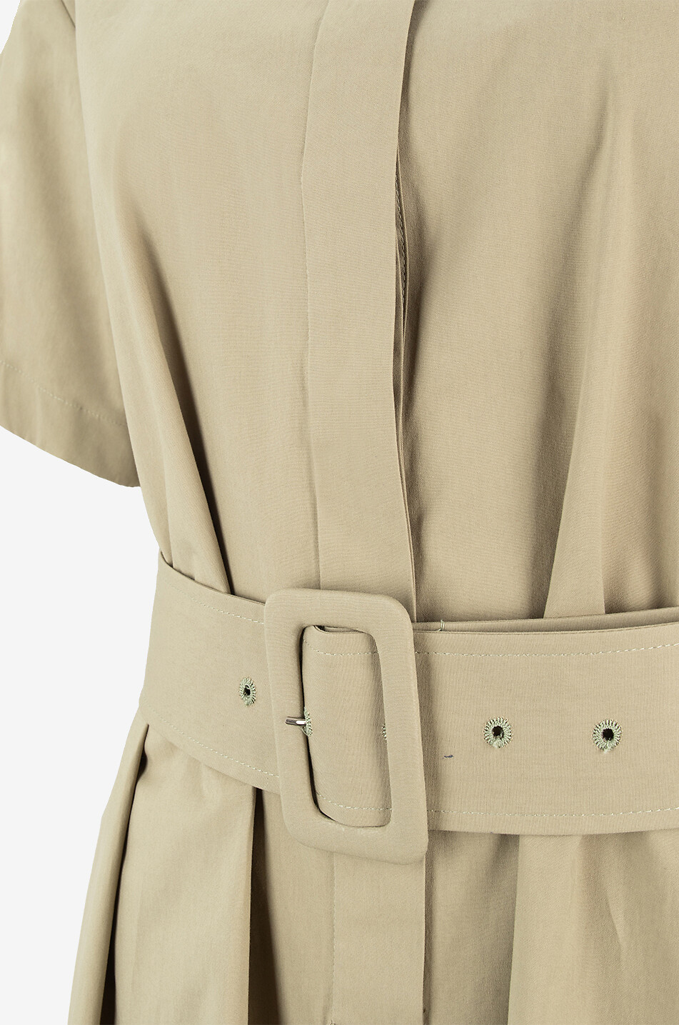 Noventa poplin midi tunic dress