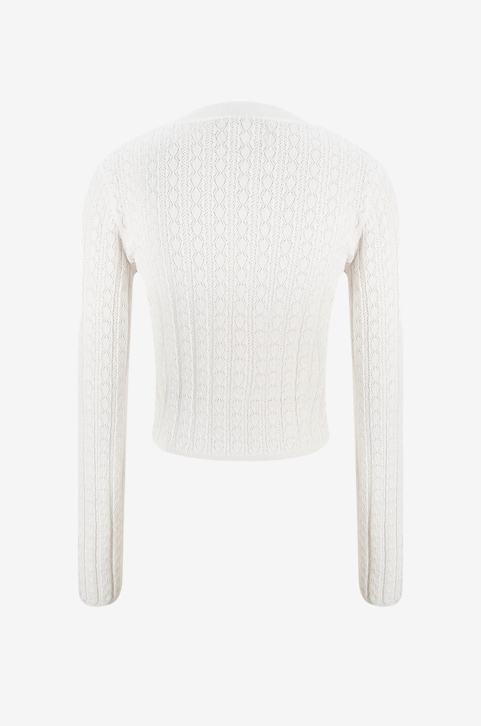 LOULOU STUDIO Tinos viscose round-neck jumper Women EGGSHELL 2