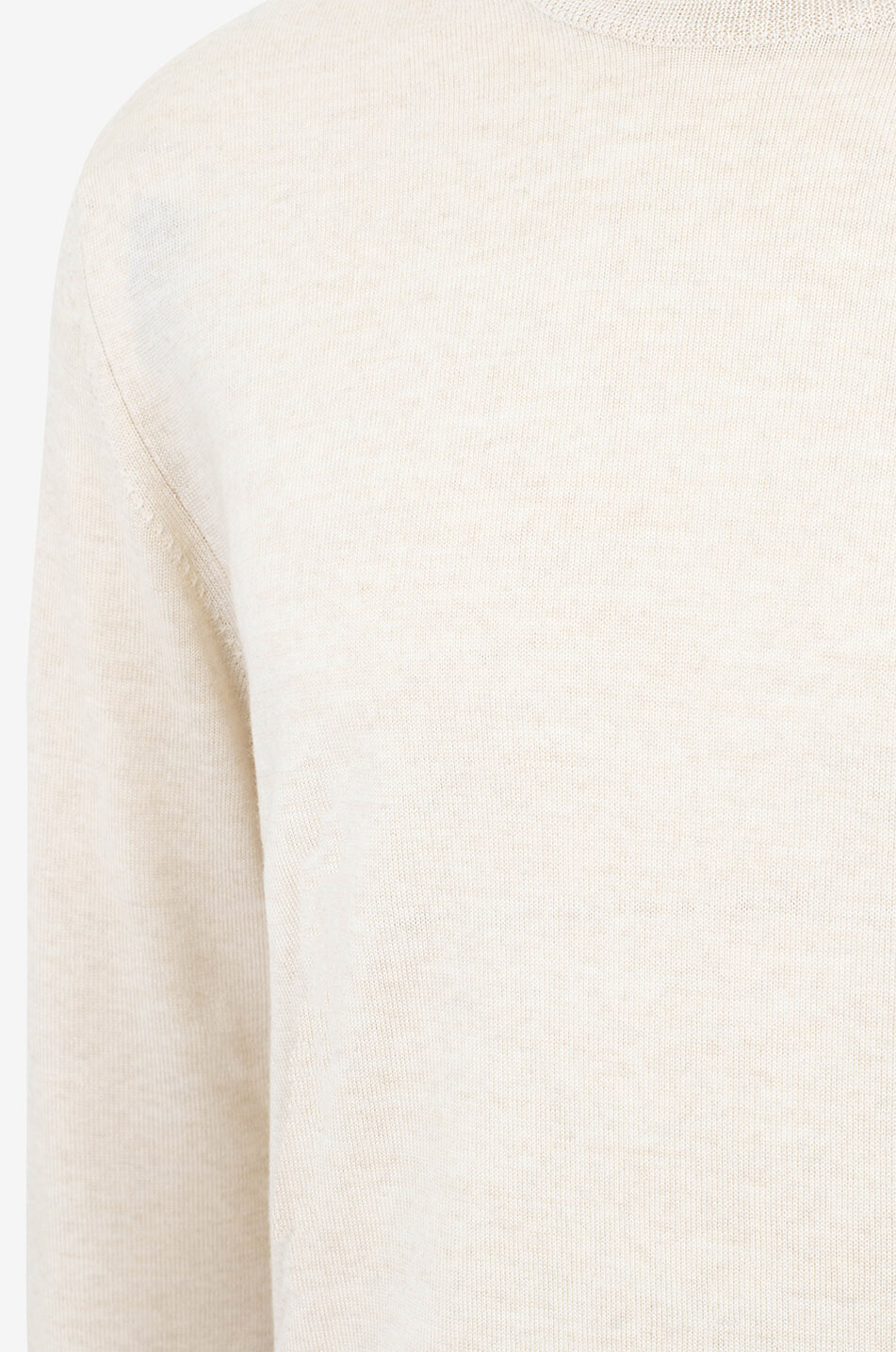 AURELIEN Cashwool fine crewneck jumper Men BEIGE 3