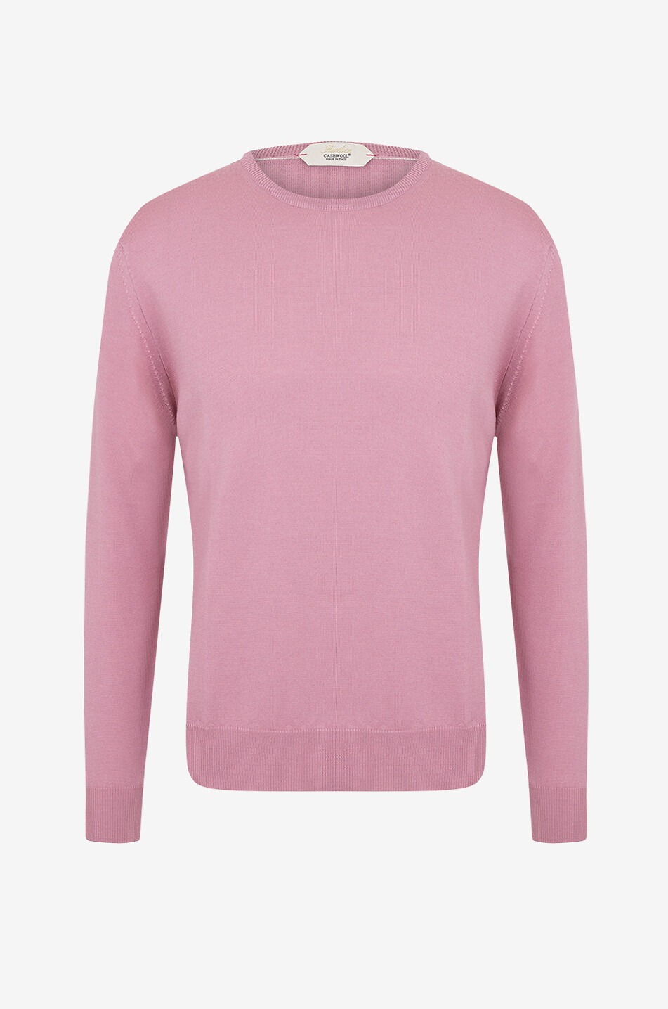 Feiner Rundhalspullover aus Cashwool