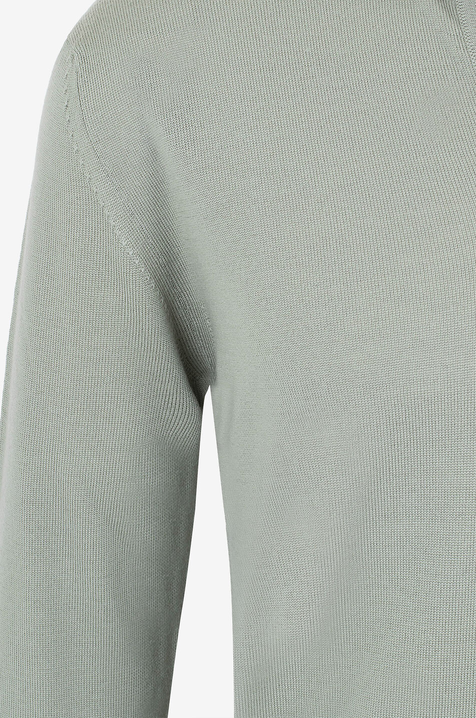AURELIEN Feiner Polohemd-Pullover aus Wolle Cashwool Herren HELLES KHAKI 3