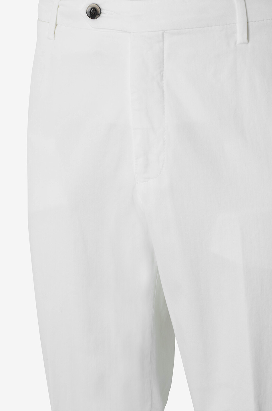 BONGÉNIE Pantalon classique en coton et soie Homme BLANC CASSE 3