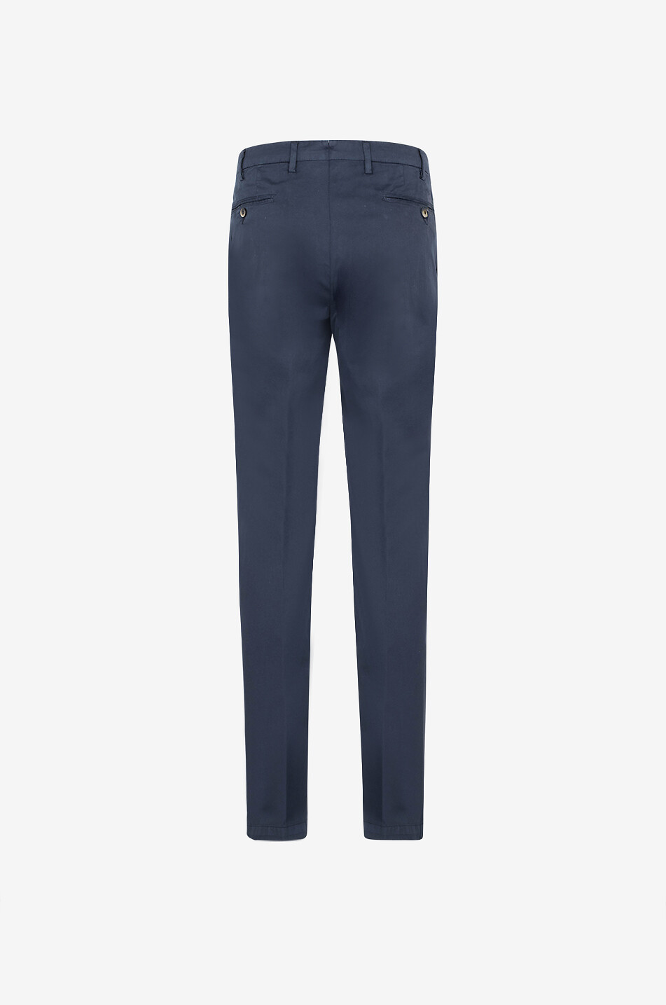 BONGÉNIE Pantalon classique en coton et soie Homme BLEU FONCE 2