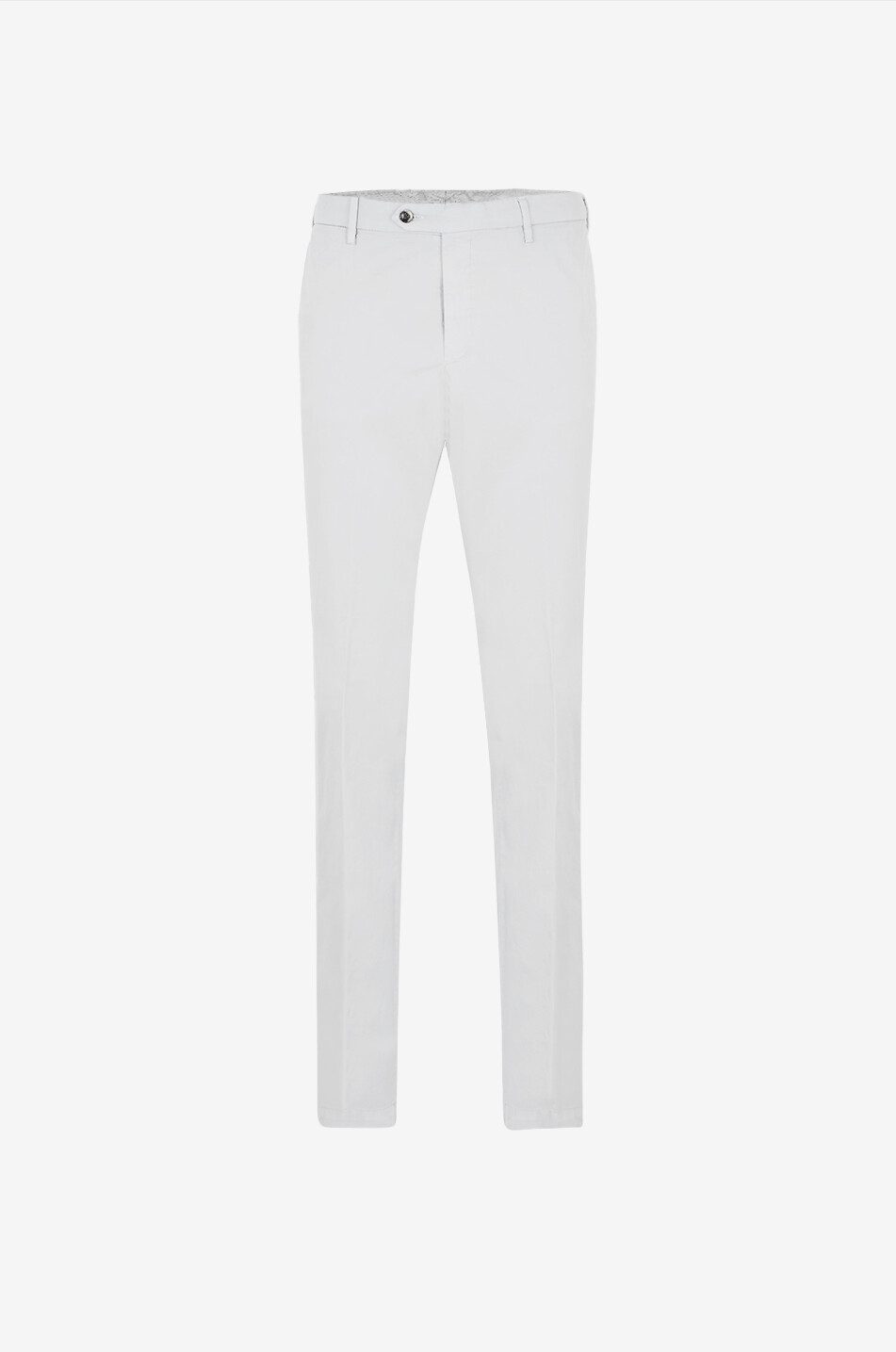 BONGÉNIE Klassische Hose aus Baumwolle und Seide Herren HELLGRAU 1