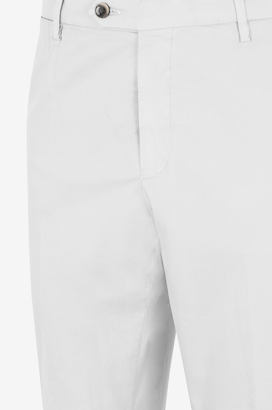 BONGÉNIE Klassische Hose aus Baumwolle und Seide Herren HELLGRAU 3