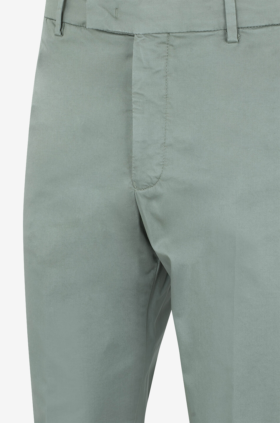 BONGÉNIE Pantalon classique en coton Homme VERT MOYEN 3