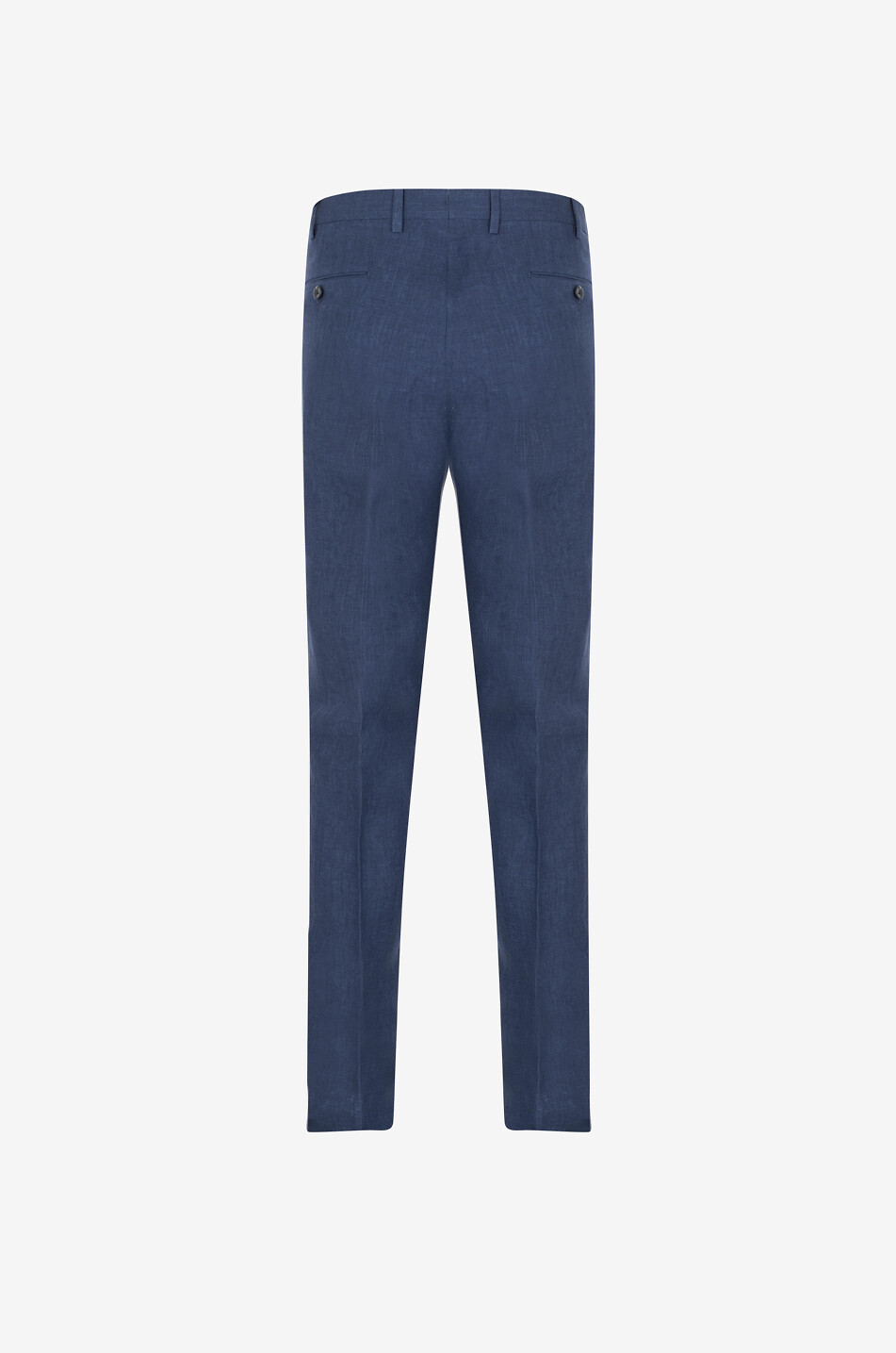 BONGÉNIE Melierte gerade Hose aus Baumwolle Herren DUNKELBLAU 2