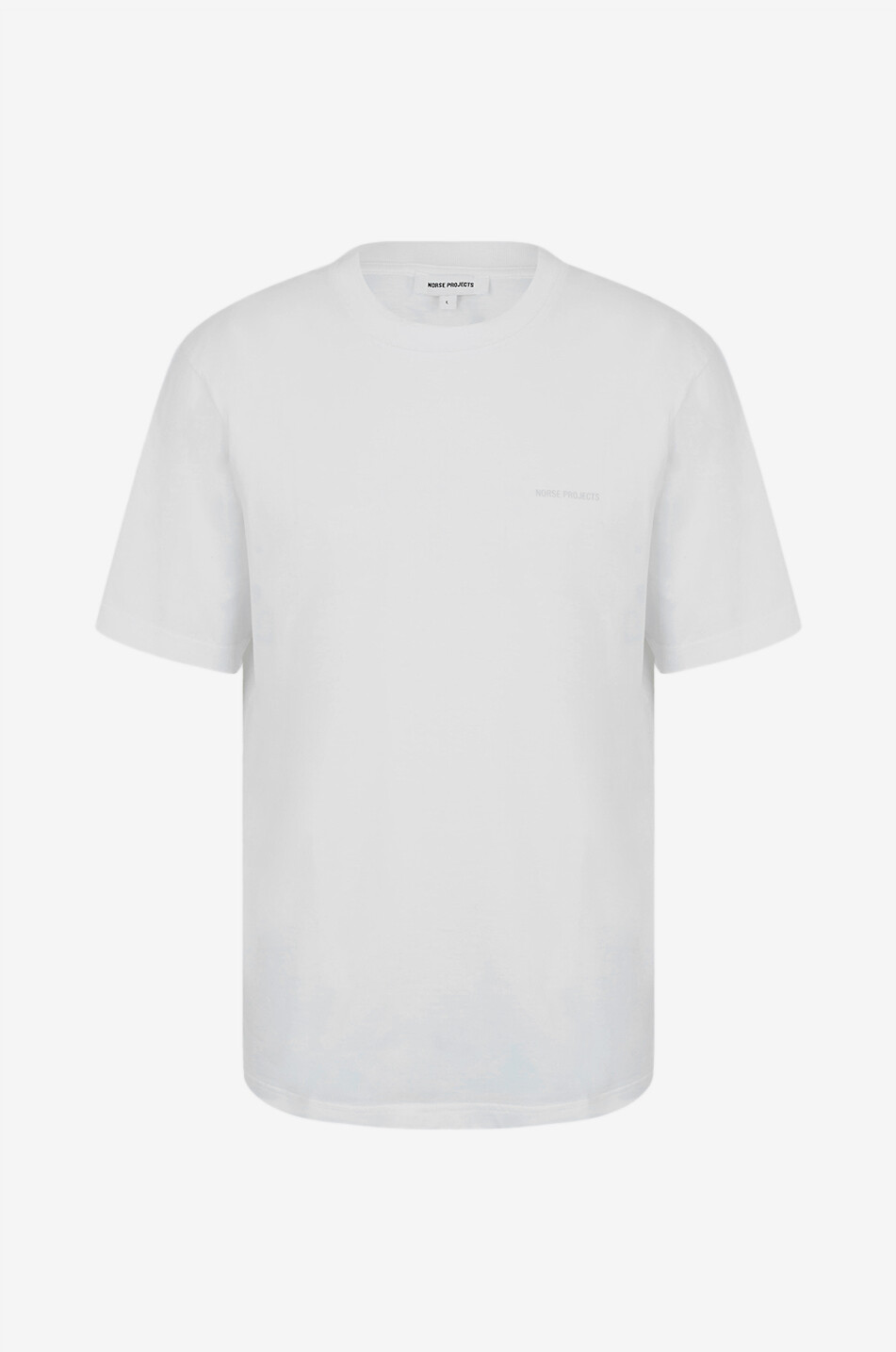 NORSE PROJECTS Johannes cotton short-sleeved T-shirt Men WHITE 1