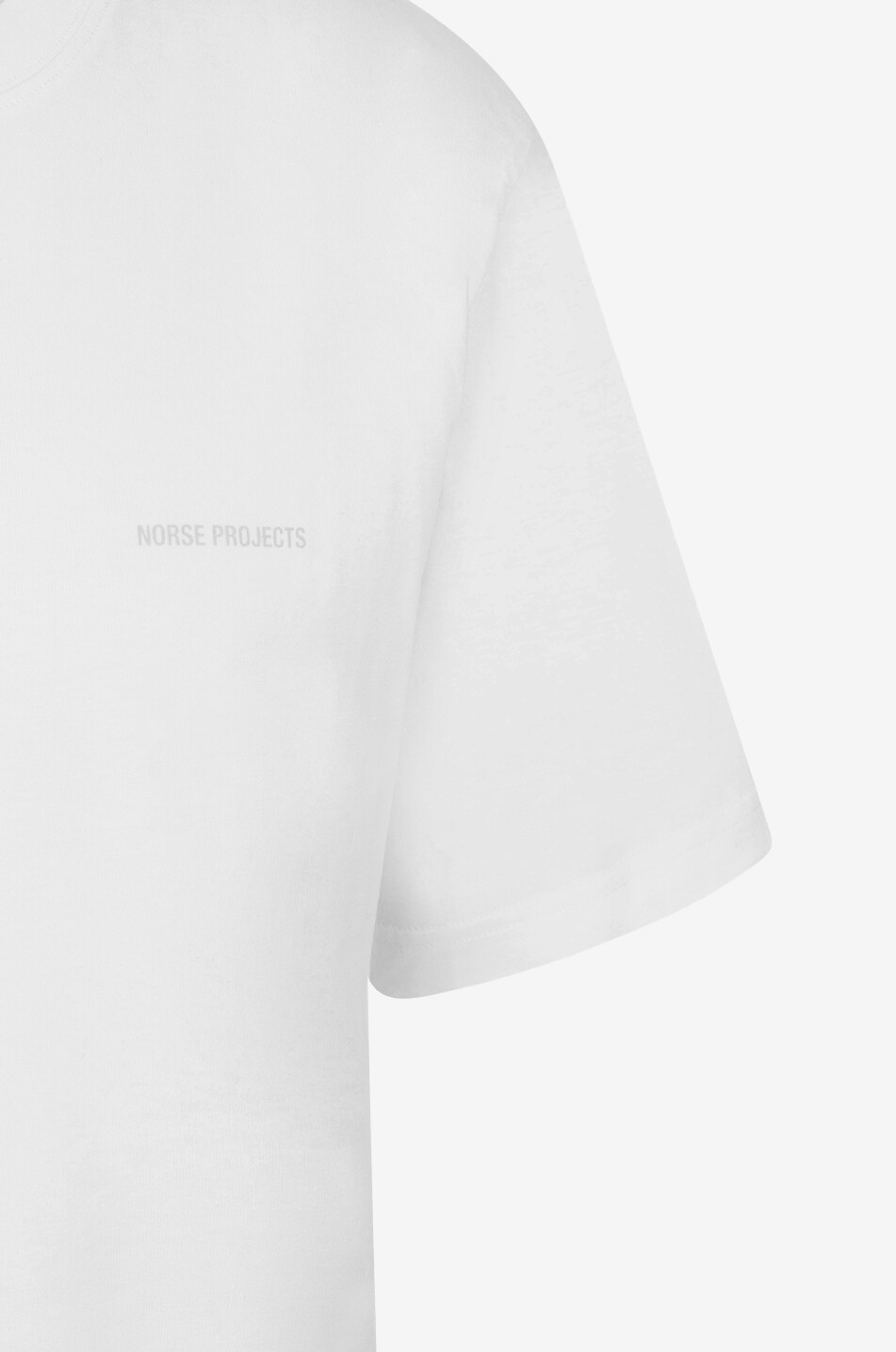 NORSE PROJECTS Johannes cotton short-sleeved T-shirt Men WHITE 3
