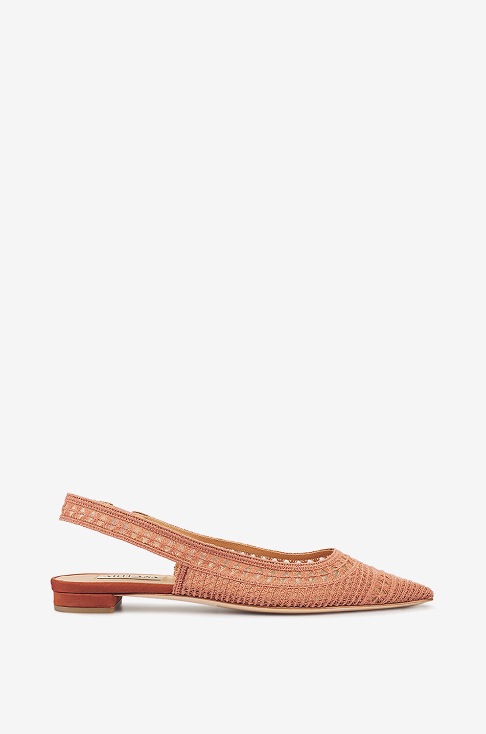 ARTEANA Trieste 10 crochet slingback ballet flats Women BROWN 2