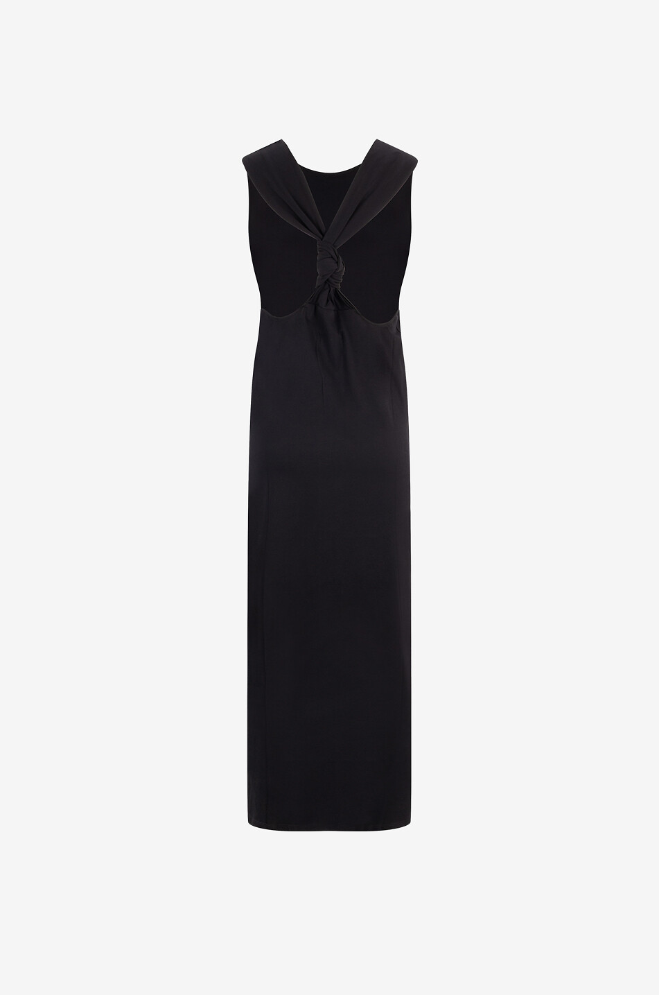 LOULOU STUDIO Robe midi en coton biologique Rayna Femme NOIR 2
