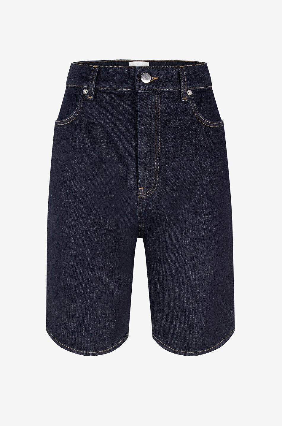 LOULOU STUDIO Shorts aus Biobaumwolle Isu Damen DUNKELBLAU 1