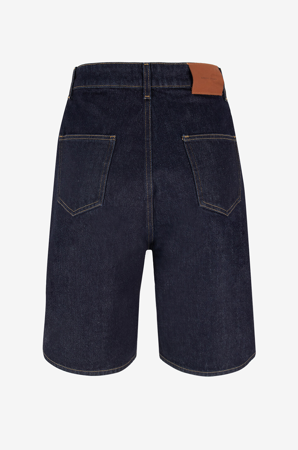 LOULOU STUDIO Shorts aus Biobaumwolle Isu Damen DUNKELBLAU 2