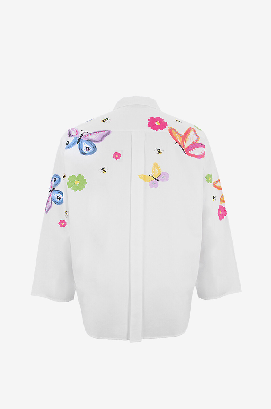 YC MILANO Chemise à manches longues en coton Femme BLANC 2