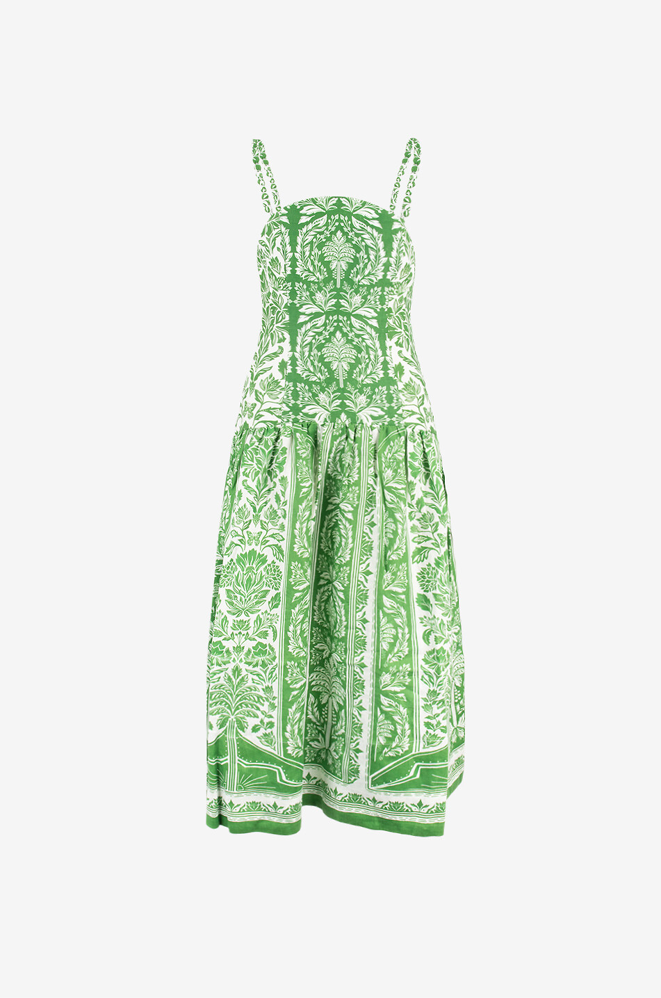 Midikleid aus Leinen Delicate Tapestry