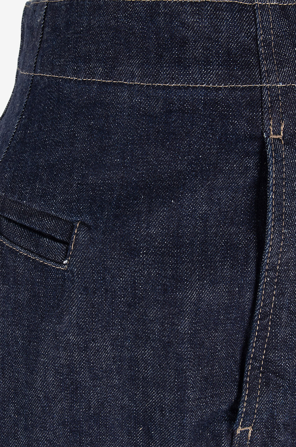 SOEUR Blair recycled cotton straight-leg jeans Women DARK BLUE 3