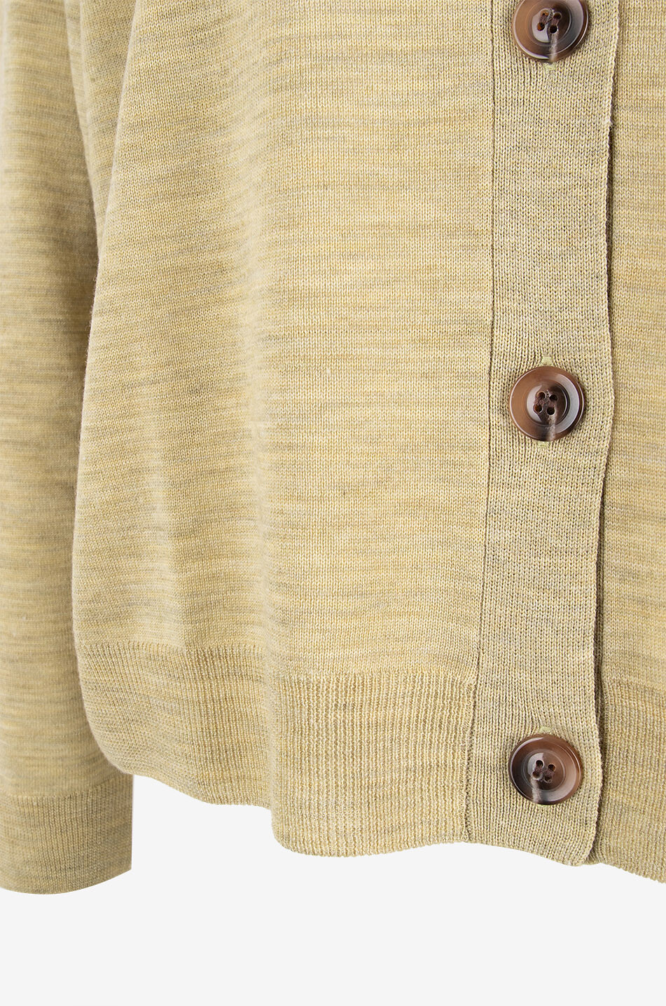 SOEUR Cardigan en laine mérinos Idem Femme VERT CLAIR 3