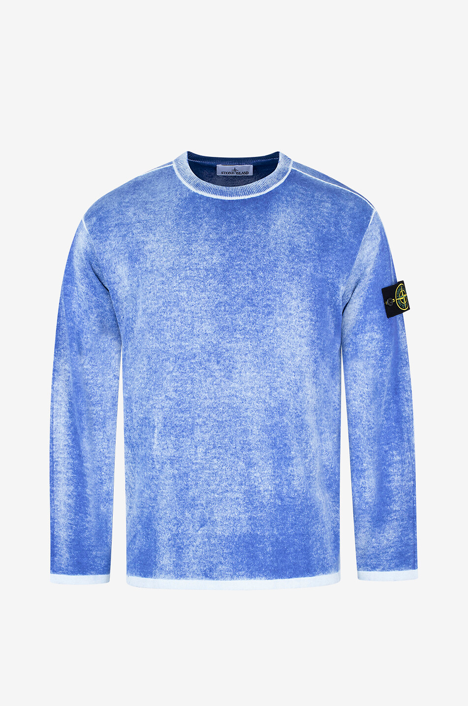 Pullover mit Rundhalsausschnitt aus Baumwolle 5100030 Raw Hand Light