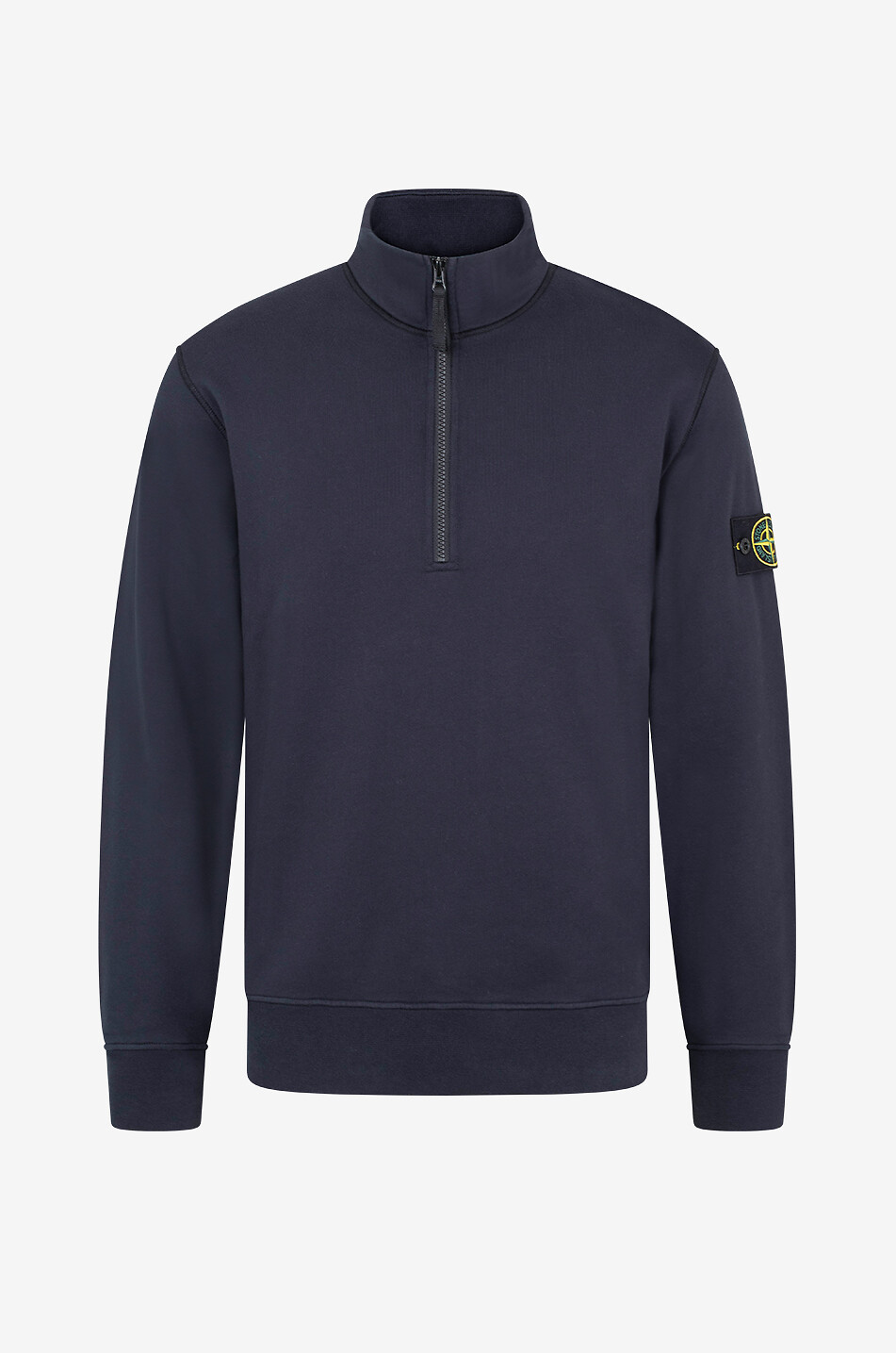 6100619 Organic Fleece half-zip sweatshirt