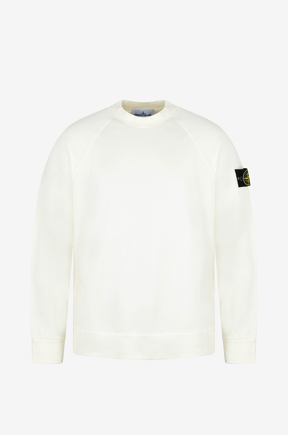 STONE ISLAND Pullover mit Rundhalsausschnitt aus Baumwolle 6100023 Herren Hellbeige 1