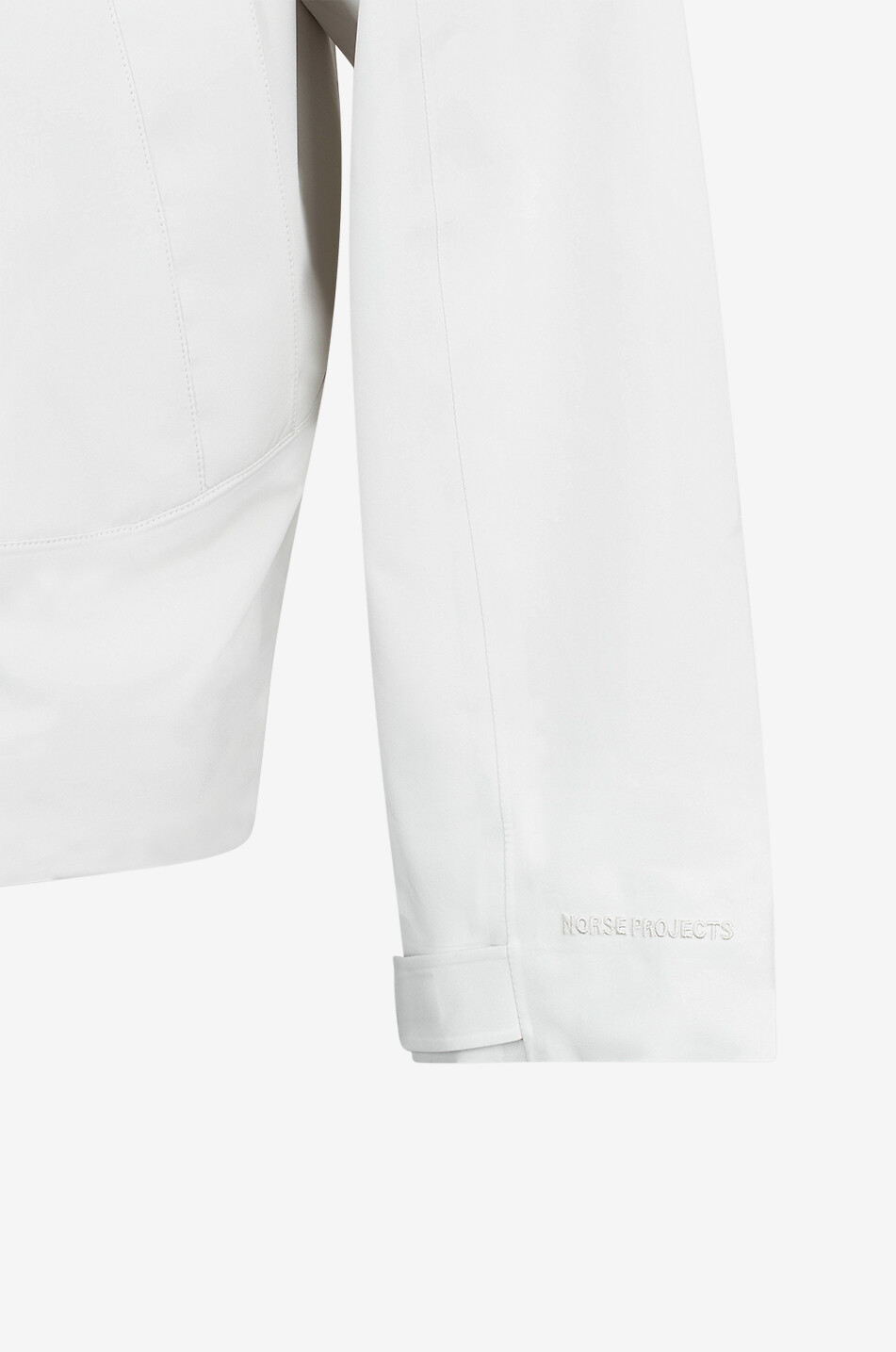 NORSE PROJECTS Wasserdichte Jacke mit Stehkragen 3L Herren CREMEFARBEN 3