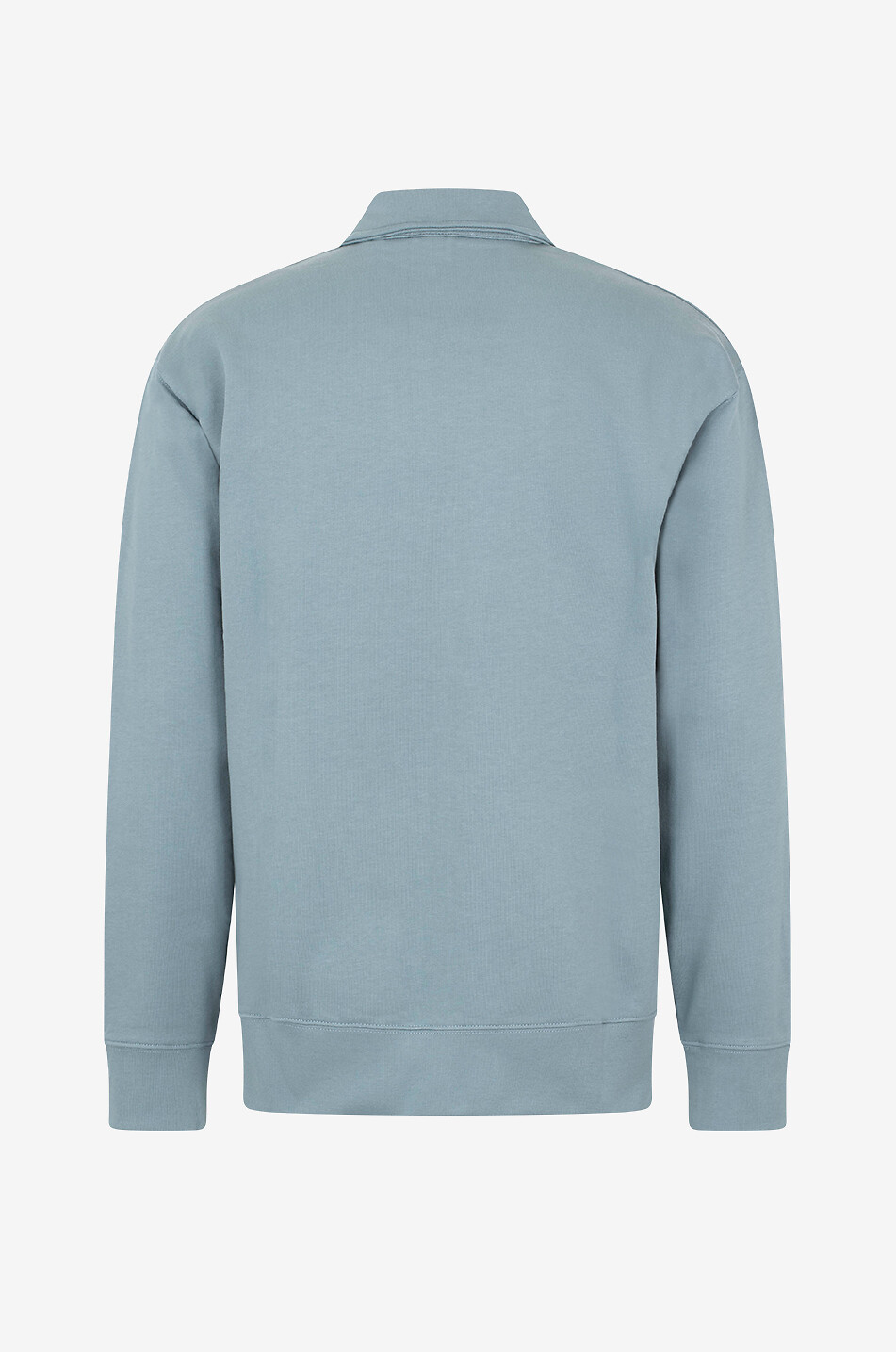 NORSE PROJECTS Polo sweat à col zippé en coton biologique Ketel Homme BLEU 2