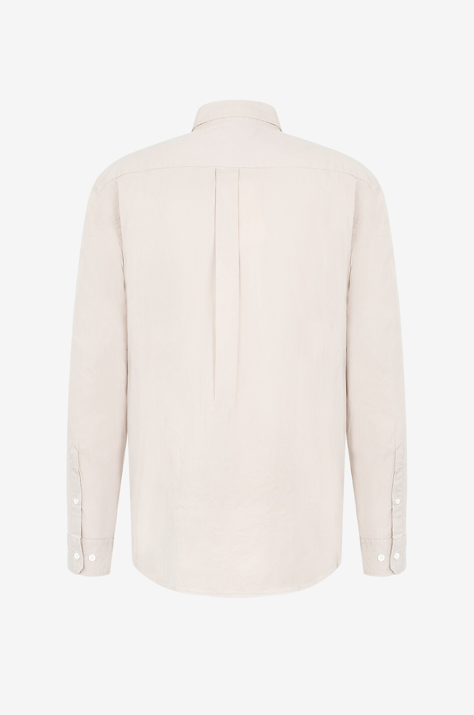 NORSE PROJECTS Chemise à manches longues en sergé de coton Algot Homme Beige clair 2