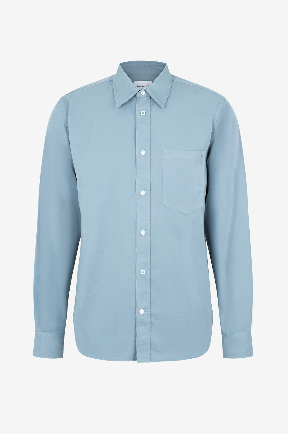 NORSE PROJECTS Chemise à manches longues en sergé de coton Algot Homme BLEU 1