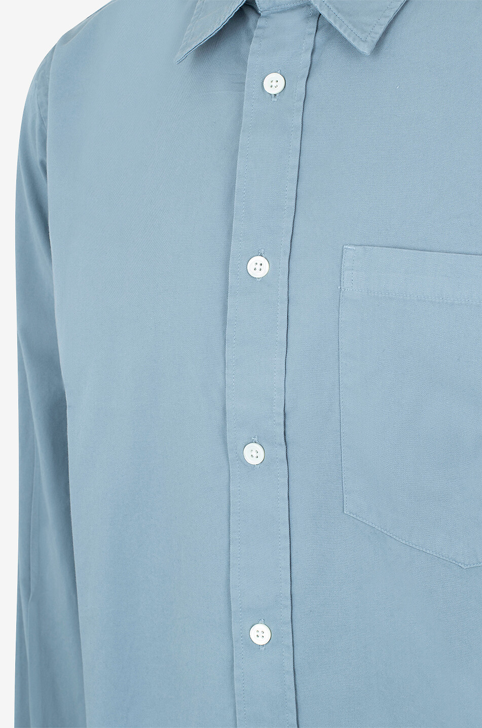NORSE PROJECTS Chemise à manches longues en sergé de coton Algot Homme BLEU 3