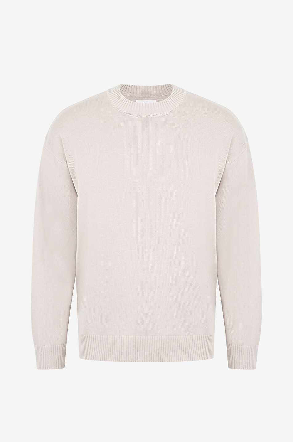 Jonas cotton round-neck jumper