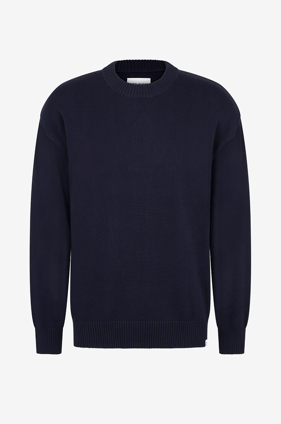 Jonas cotton round-neck jumper