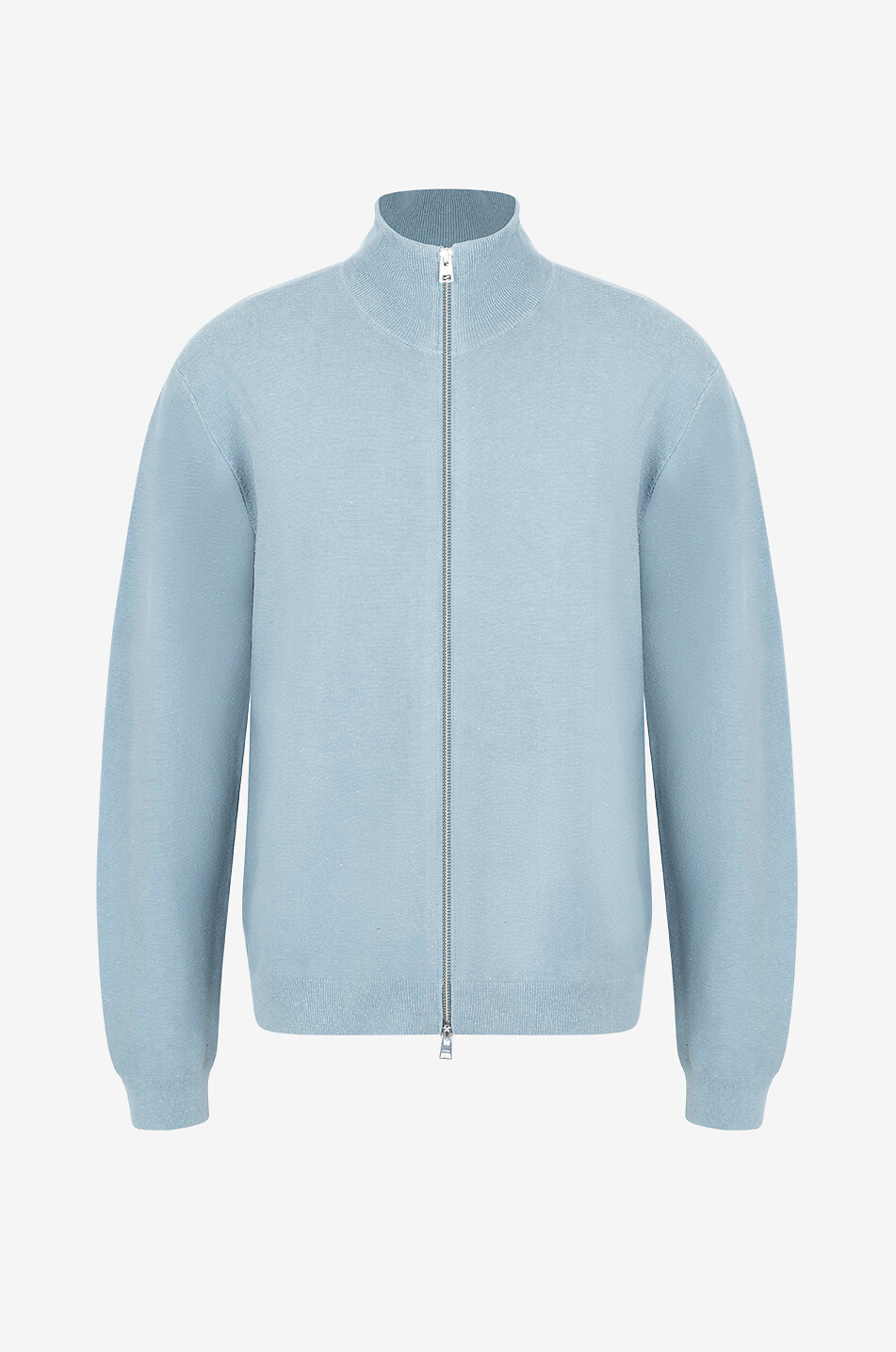 Cardigan zippé en lin et coton Links