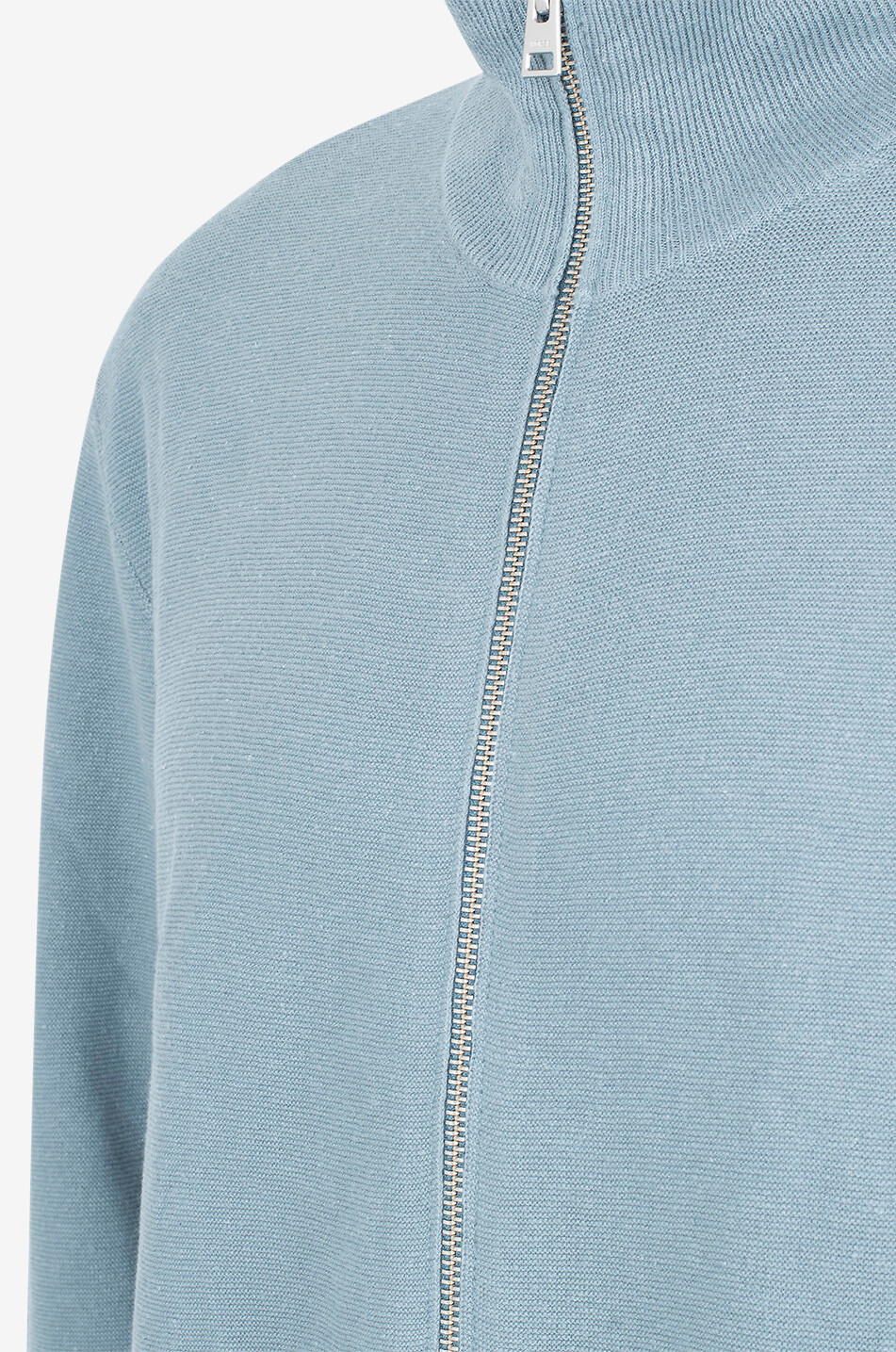 NORSE PROJECTS Links linen and cotton zipped cardigan Men BLUE 3