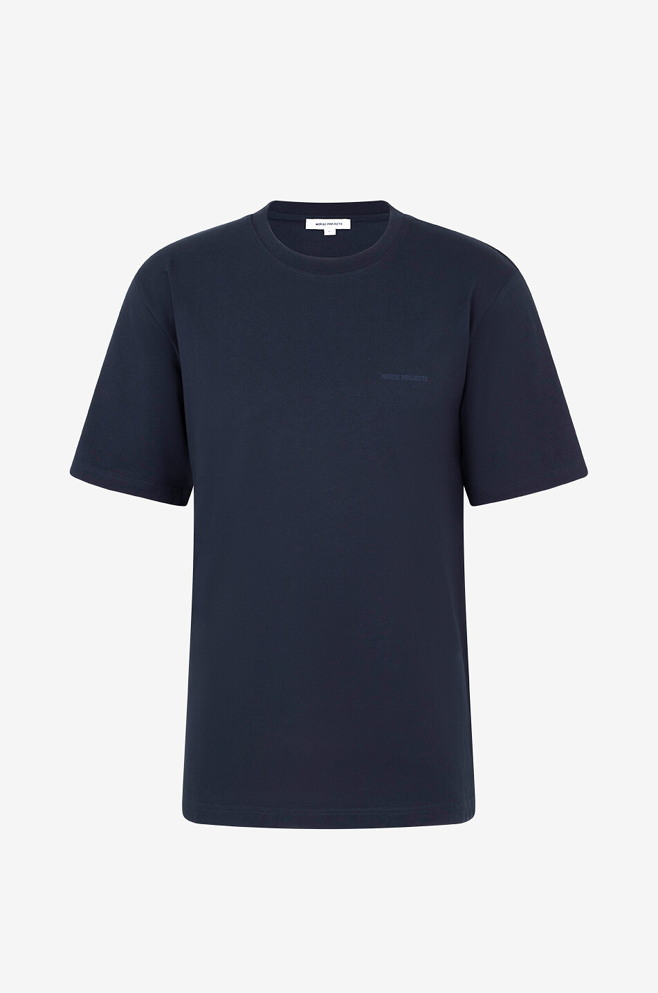 NORSE PROJECTS Johannes cotton short-sleeved T-shirt Men DARK BLUE 1