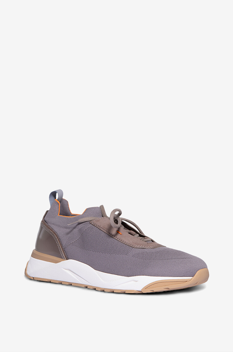 SANTONI Low-top sneakers Men BROWN 1