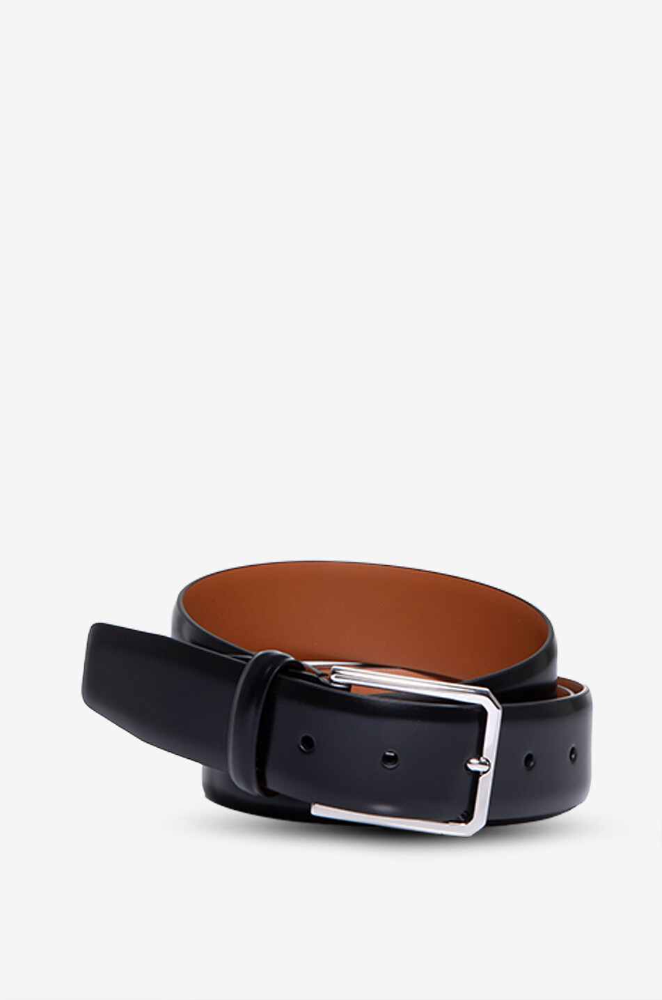 SANTONI Gürtel aus Leder Herren SCHWARZ 1