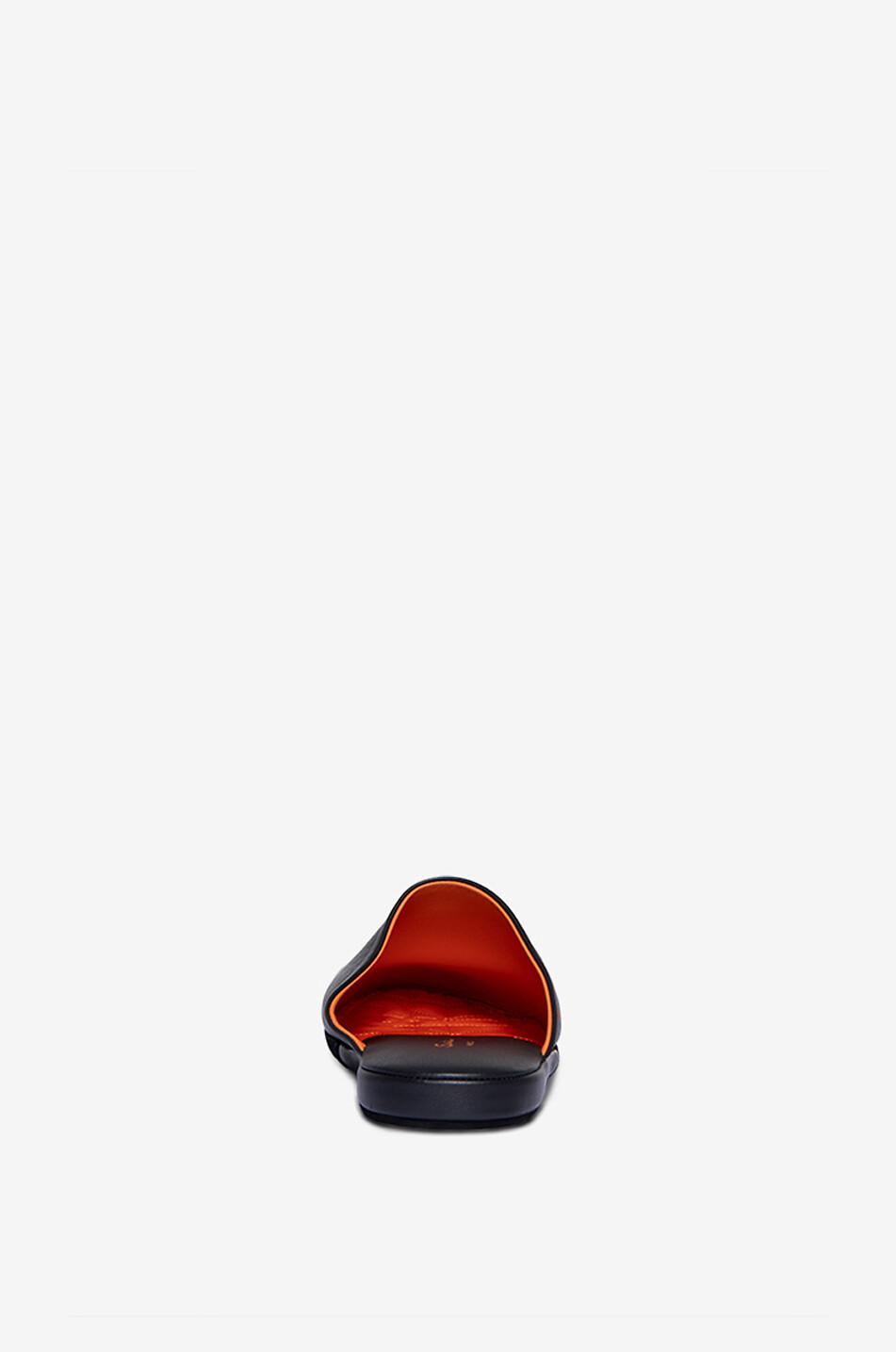 SANTONI Leather slippers Men BLACK 4