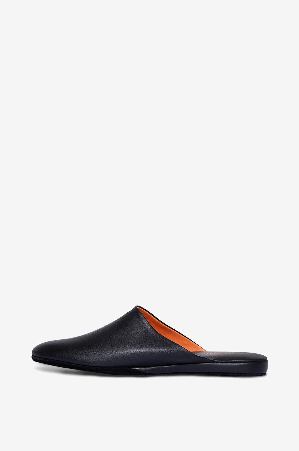 SANTONI Leather slippers Men BLACK 3