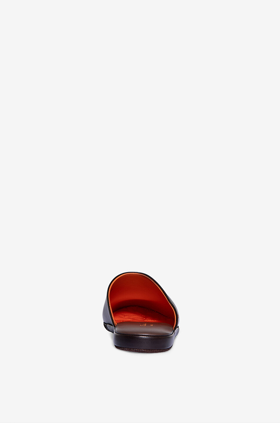Leather slippers
