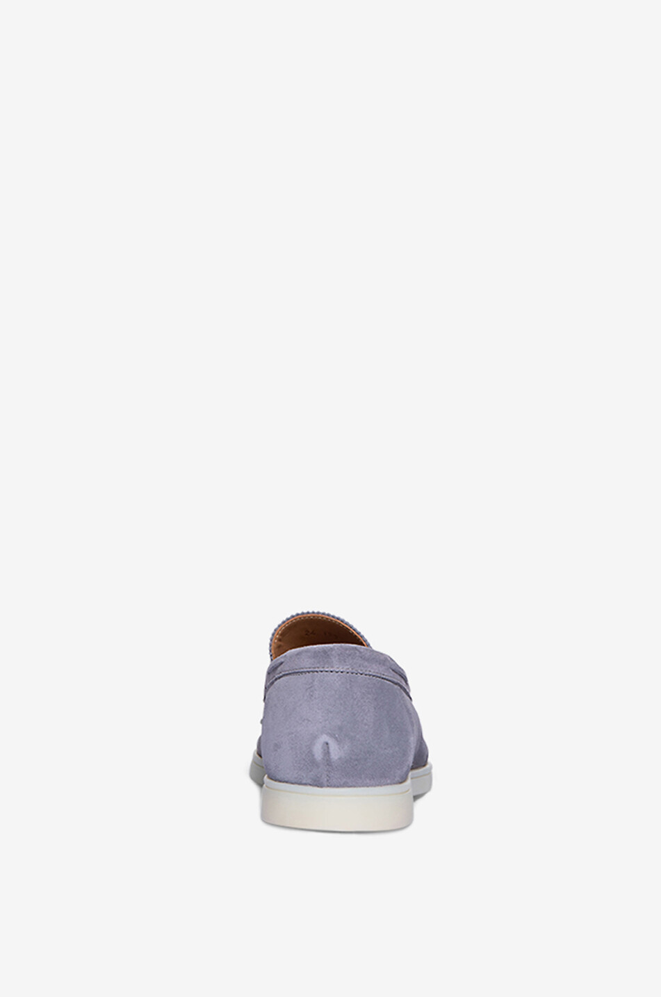 AURELIEN Mocassins en daim souple Yacht Homme BLEU CLAIR 4