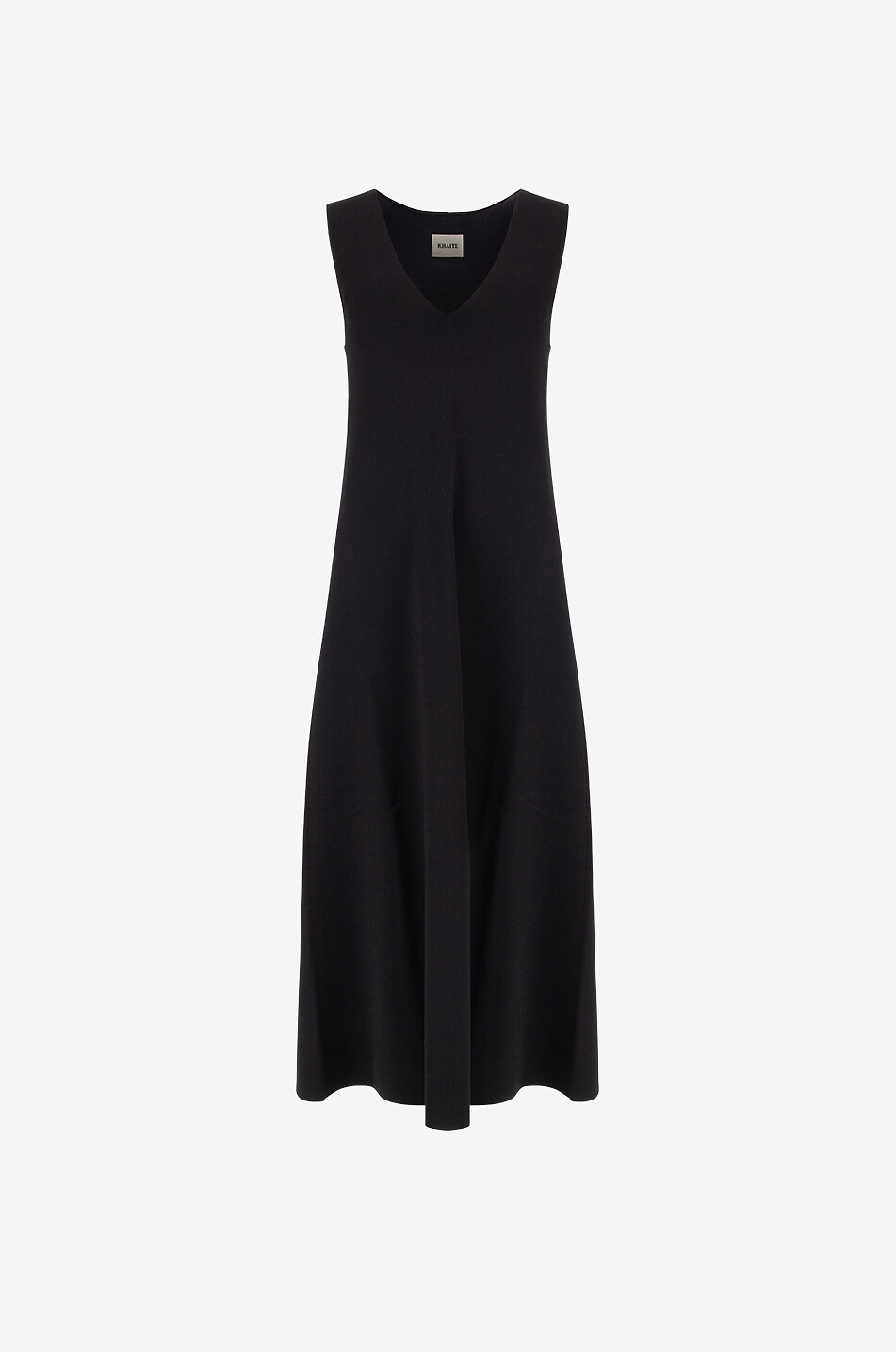 KHAITE Langes ärmelloses Strickkleid Keran Damen SCHWARZ 1