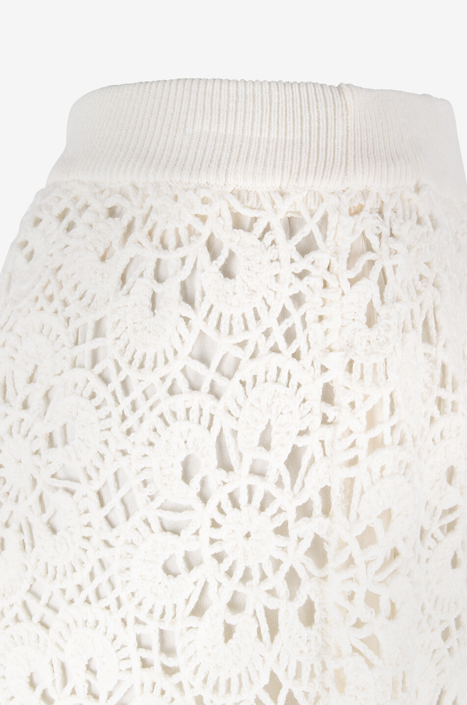 Langer Rock aus Baumwolle